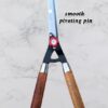 Maruti Hedge shears for grass cutter for gardening (Steel Blade) Hedge Shear Cutter With A1 Wooden Handle | Durable Steel | Hedge Trimming Shears For Garden | Garden Scissors For Cutting Plant Stem - Image 3