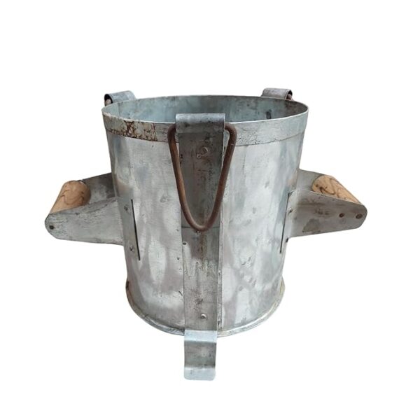 Maruti Traditional Durable Iron Sigdi/Angeethi/Chulha/Coal Charcoal Keeper/Stove Tandoor/Griller Heater Oven/Iron Ashtray/size - Image 6